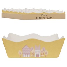 Pimex慕斯杯 城鎮 7 x 7 x 3cm, 100個, 1組
