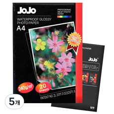 JOJO 高光澤 240g 相片紙 相紙, A4, 100個