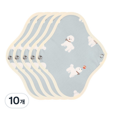 위즐리 면생리대 방수, 10개, 1개입, 소형