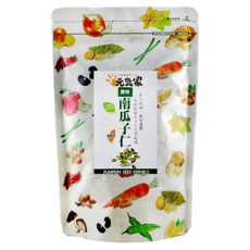 元氣家 烘焙去殼南瓜子仁 原味, 200g, 1包