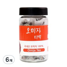 내몸에약초 오미자차, 1g, 20개입, 6개