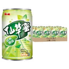 泰山 仙草蜜禮盒 經典原味 龍眼蜜添加, 330g, 12罐