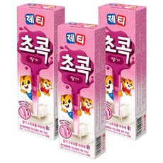 Jetty 調味吸管 草莓口味, 3.6g, 10入, 3盒