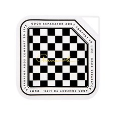 라라미즈 배수구 냄새 차단 트랩 체크무늬 실리콘 H112, 1개