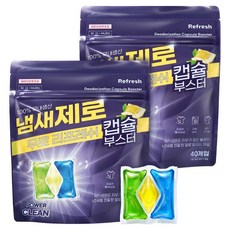 무로 리프레쉬 냄새제로 부스터 캡슐세제, 40개입, 2개