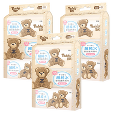 ONEDER 旺達棉品 TEDDYZOO超純水嬰兒迷你濕巾, 45g, 8抽, 18包