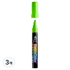 MARVY UCHIDA Deco Color 壓克力麥克筆 315 11 淺綠色, 3個, 1色