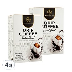 Chunkwen Legend 滴漏咖啡融合混合物, 10g, 10包, 4盒