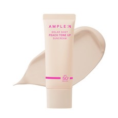 AMPLE N 蜜桃提亮防曬乳 SPF50+ PA++++, 40ml, 1個