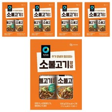 清淨園 韓式烤牛肉醬, 500g, 10個