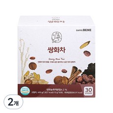 CAFFE BENE 咖啡伴 雙花茶沖泡粉隨身包, 15g, 30入, 2個