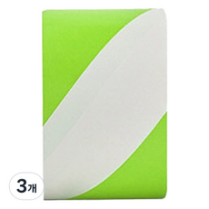 地板標線膠帶 螢光+白色 50mm*30m, 3個