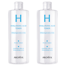 ARONYX Mediflower 玻尿酸化妝水, 500ml, 2個