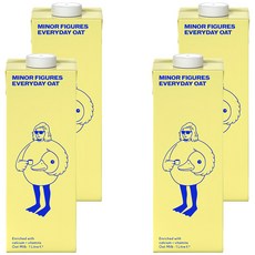 MINOR FIGURES 小人物 每日燕麥奶, 1L, 4瓶