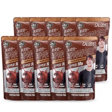 CALOBYE 蛋白質能量奶昔 冰巧克力味, 10個, 230ml
