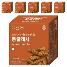다하다 둥굴레차, 1.2g, 100개입, 6개