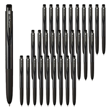 Uni 三菱 SigNo Altione 敲擊中性墨水筆 UMN155 0.38mm, 黑色 (24), 30個