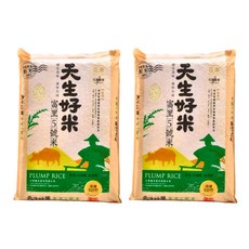 天生好米 富里5號米 二等 花蓮富里產, 3kg, 2袋