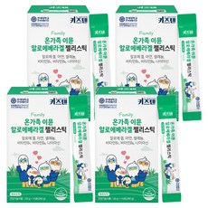 키즈텐 온가족 이뮨 알로에베라겔 젤리스틱 14p, 280g, 4개