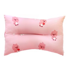 Nara Home Deco Zanmang Loopy 可愛愛心 護頸枕, 1個, 粉色