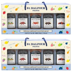 샹달프 잼 5종, 170g, 2세트