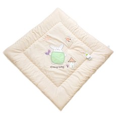 Efrang 孩童兔子圖案刺繡包巾