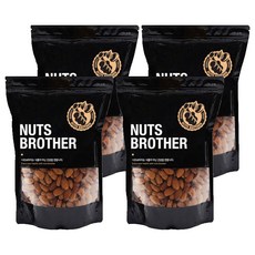 NUTS BROTHER 烤杏仁果, 700g, 4包