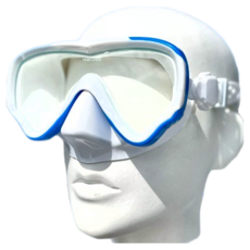 ButterFly Fish 蝴蝶魚 兒童潛水面鏡 型號 MKC2202, 附收納盒, 14.8 x 6cm, 藍色