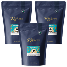 Kapkawa Monster Bean花生坦尚尼亞深烘焙咖啡, 無研磨咖啡豆, 500g, 3包