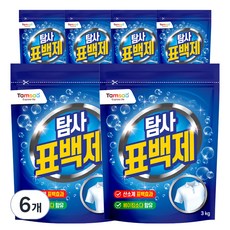 漂白劑, 6個, 3kg