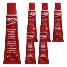 AJONA 草本濃縮牙膏 25ml, 6條