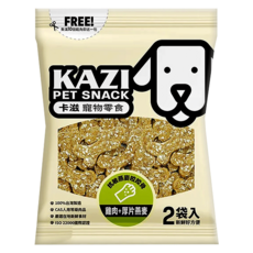 KAZI 卡滋 抗敏燕麥咬咬骨 犬用零食, 200g, 1包