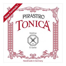 PIRASTRO TONICA 小提琴套弦, 德國材質, 音質圓潤, 泛音豐富, 反應迅速, 耐濕耐用, 1組, 銀色