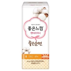 GOODFEEL 棉質護墊, 17.5cm, 69片, 1包