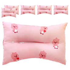 Nara Home Deco Zanmang Loopy 可愛愛心 護頸枕, 6個, 粉色