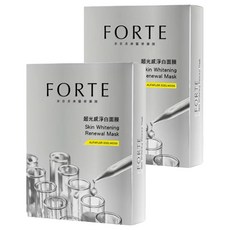 台塑生醫 FORTE 超光感淨白面膜, 5片, 2盒