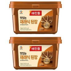 재래식 된장, 3kg, 2개