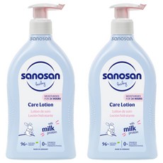 sanosan 嬰兒護理乳液 2入, 500ml, 2個
