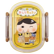 Skater 日本製 塑膠便當盒 360ml, 屁屁偵探 黃色, 1個