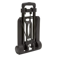 超強耐重折疊手拉推車, ABS鋼管材質, 1024克, 台灣監製, 1個, 黑色