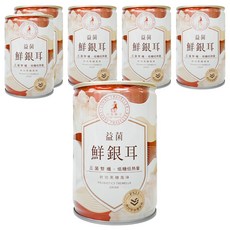 Lohas Traveller 光茵樂活 益菌鮮銀耳 三菌雙纖 低糖低熱量 琥珀黑糖風味, 280g, 6罐