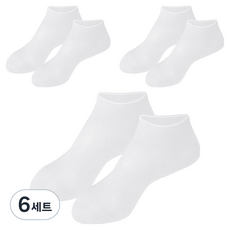 角質護理矽膠腳套 白色, 6套, 80g, 2入