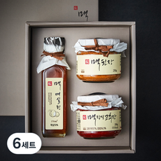MAEK 명인실속 3종 세트 매실청 170ml + 된장 250g + 찹쌀고추장 250g, 6세트