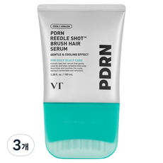 브이티코스메틱 피디알엔 리들샷 브러쉬 헤어세럼, 3개, 100ml