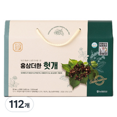 한삼인 홍삼더한 헛개, 50ml, 112개