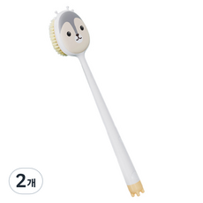 알로데 보이지 않는 곳 구석 바디 브러쉬 단면, TYPE05 화이트, 2개, 1개입