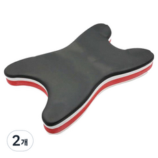 스모글 휴대용 간편 목 스트레칭 마사지기 블랙, 2개