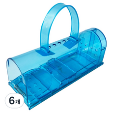 圓形高效超強力捕鼠器 藍色 178 x 70 x 68 mm, 6個, 1入