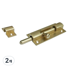 신주 오도시 잠금장치 79 x 33 mm, 골드, 2개