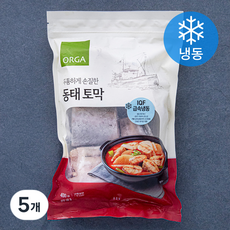 올가홀푸드 두툼하게 손질한 동태 토막 (냉동), 400g, 5개